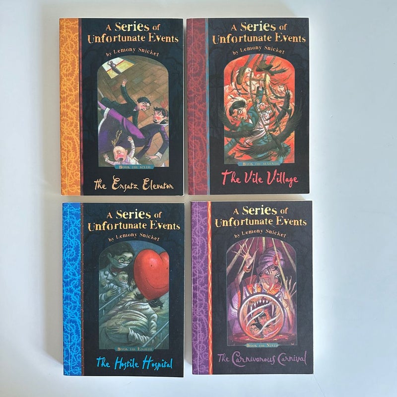 A Series of Unfortunate Events series, Books 2-13