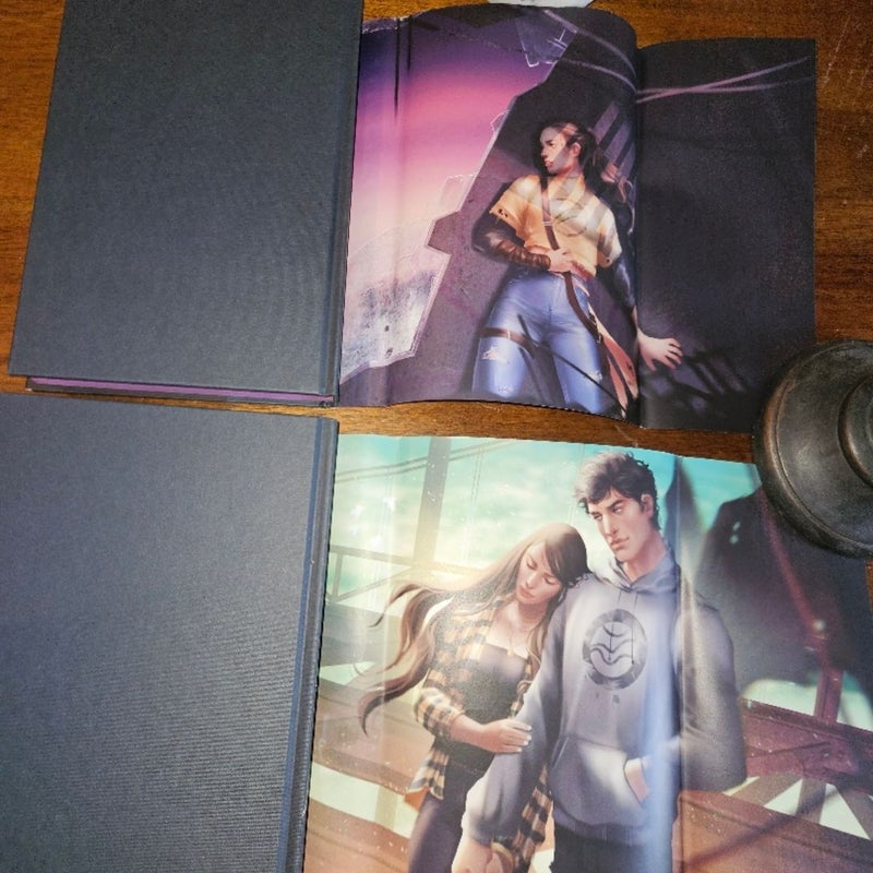 *HAND SIGNED* Fairyloot Exclusive of Angelfall (Books 1-3) 