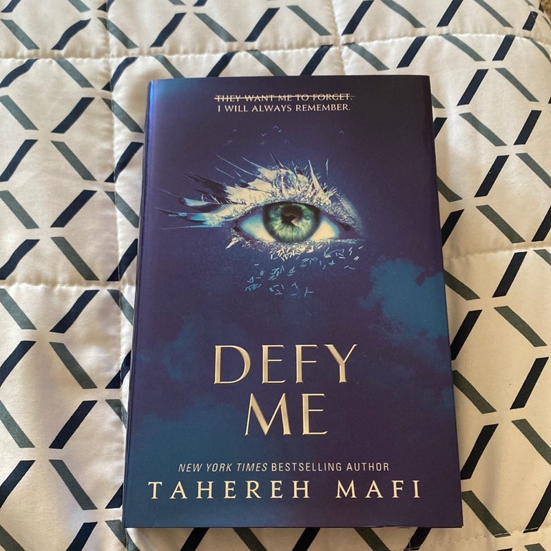 Defy Me (fairyloot) SIGNED 