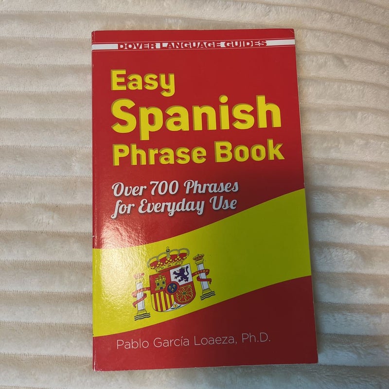 Easy Spanish Phrase Book NEW EDITION