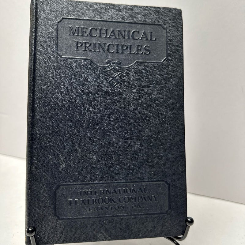 Mechanical Principles Parts 1-2, International Textbook Co, 1934, #348