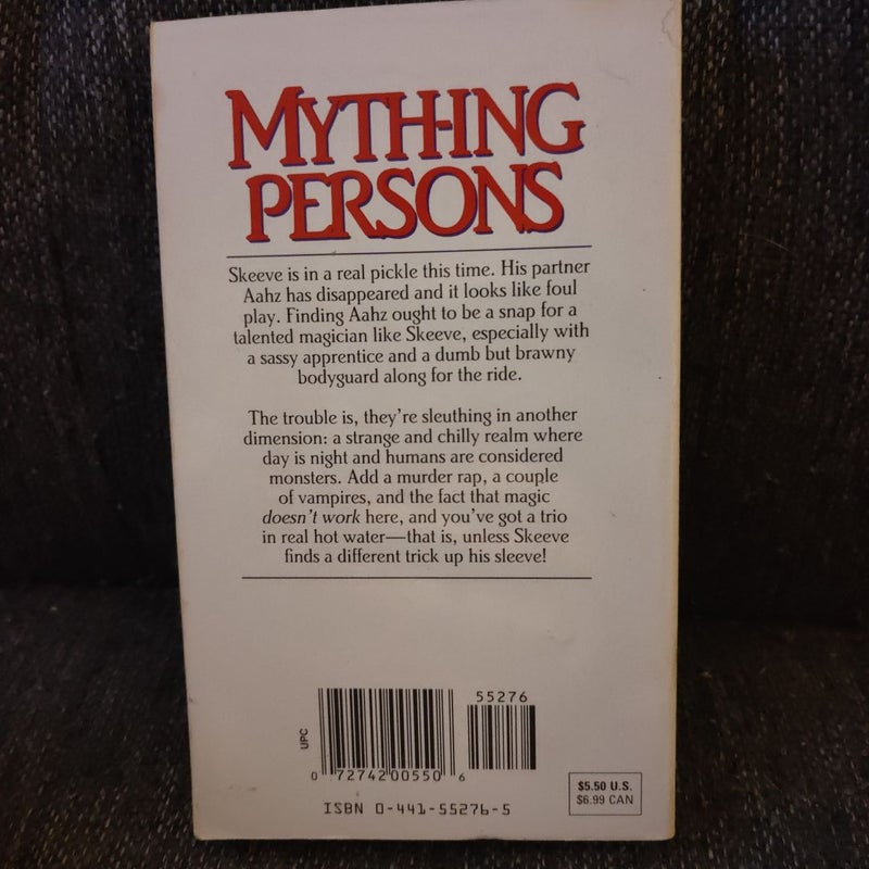 Myth-ing Persons