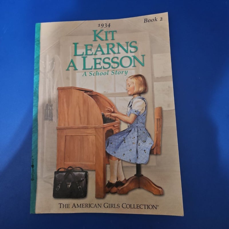 (1934) Kit Learns A Lesson: A School Story Book 2