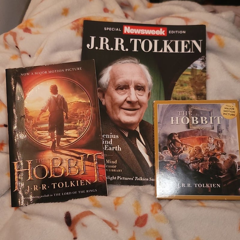 The Hobbit with J. R. R Tolkien Magazine & Audiobook