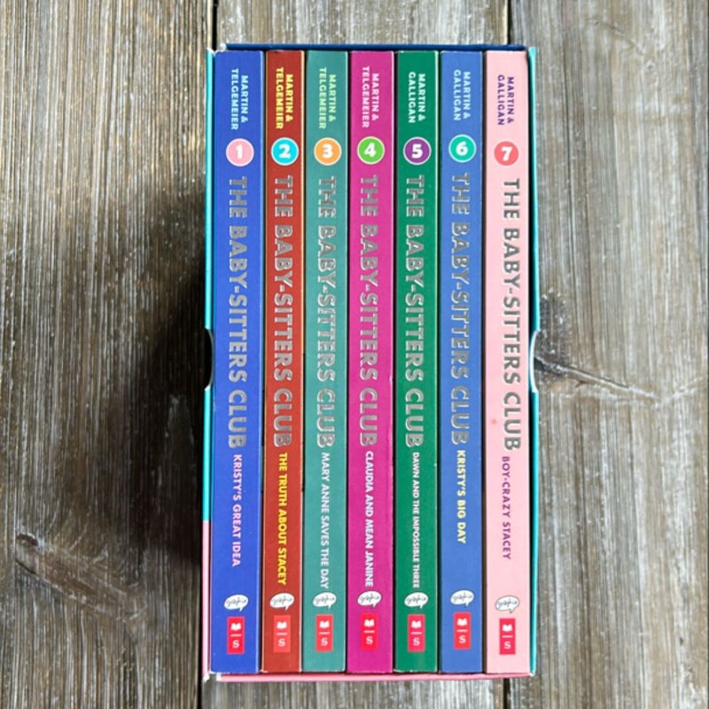 The Baby-Sitters Club Graphic Novels #1-7 Full-Color Edition