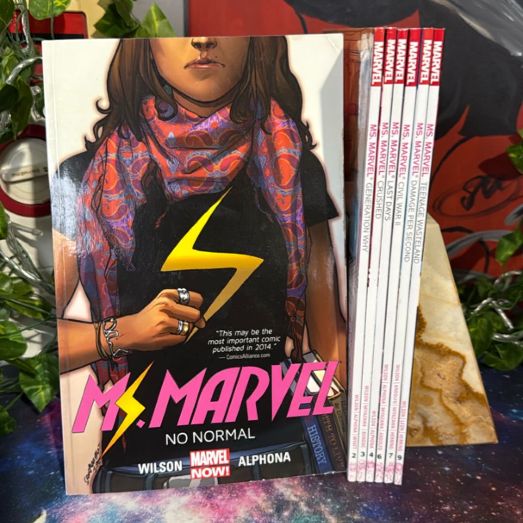 Ms. Marvel Vol. 1-4, 6, 7, 9