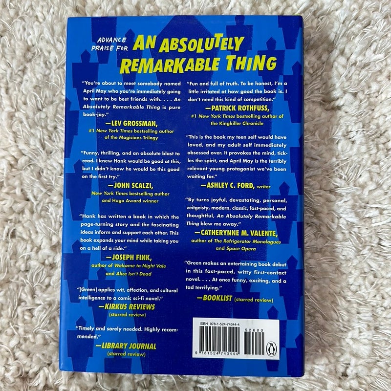 An Absolutely Remarkable Thing