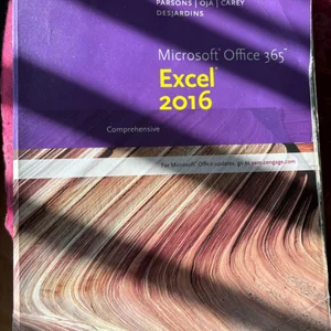 New Perspectives MicrosoftOffice 365 and Excel 2016
