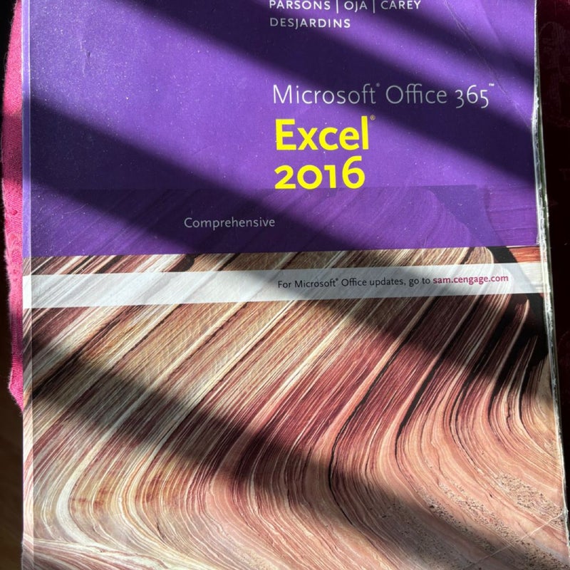 New Perspectives MicrosoftOffice 365 and Excel 2016