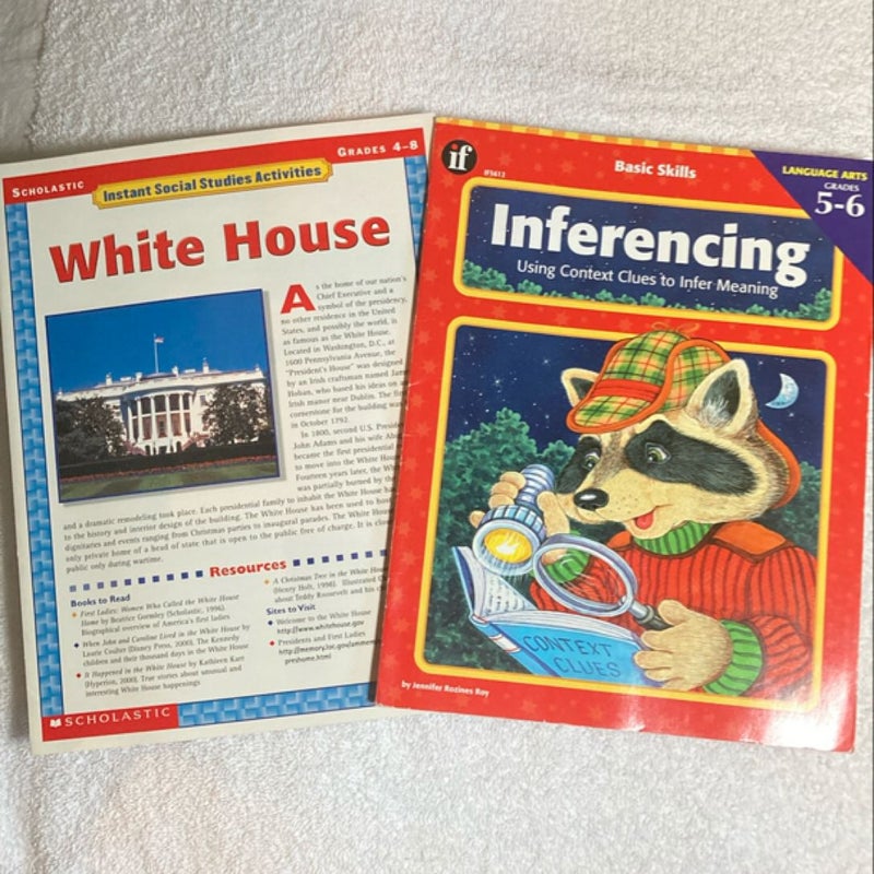 Inferencing, Grades 5 - 6 and Instant Social Studies Activities White House (83)