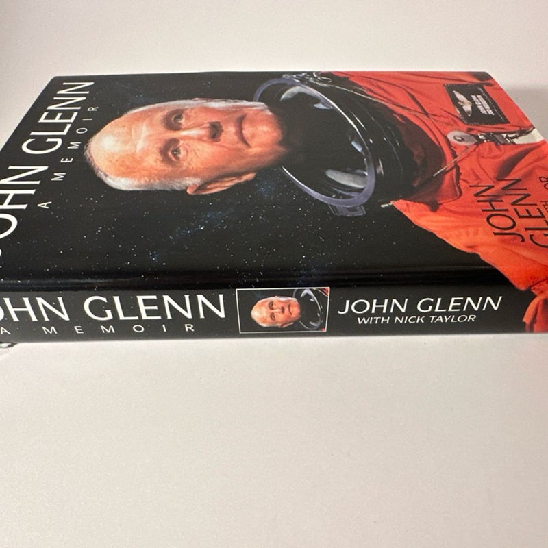 John Glenn Set A Memoir by Nick Taylor & John Glenn ‘99 Bantam Pre-owned HC VG