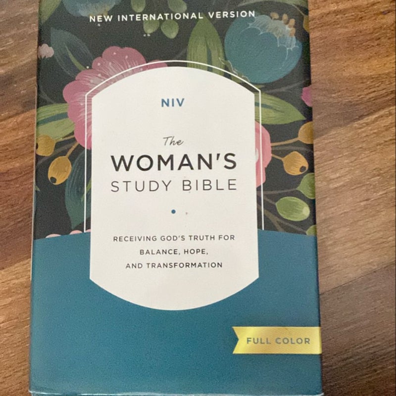 NIV, the Woman's Study Bible, Hardcover, Full-Color