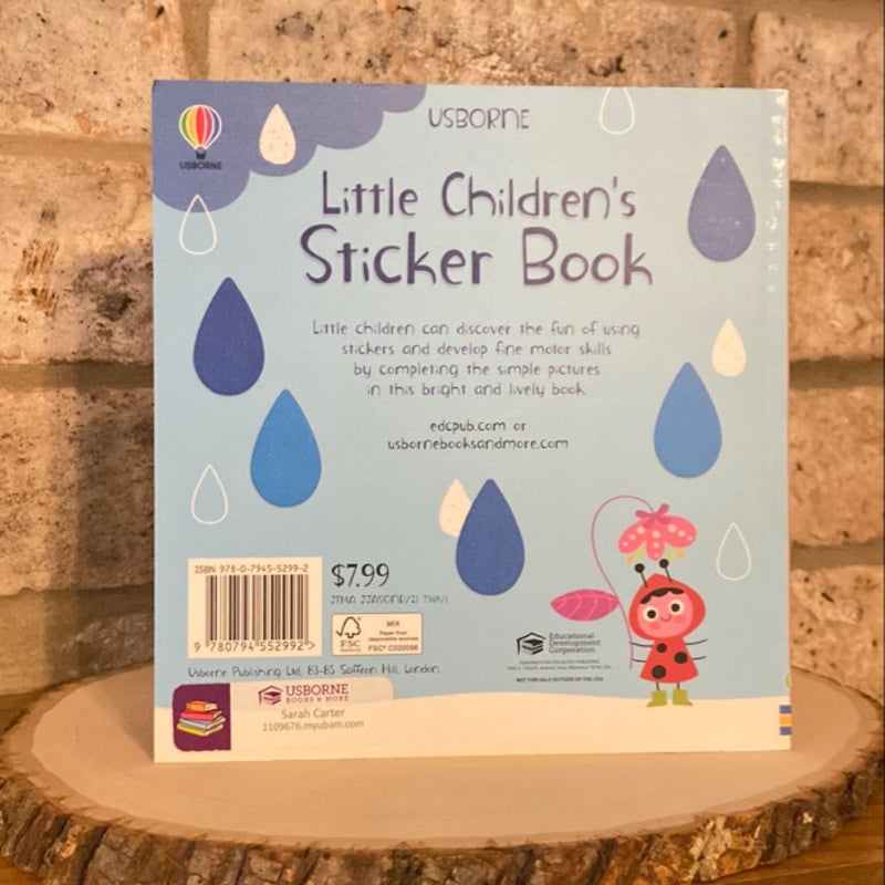 Little Children’s Sticker Book