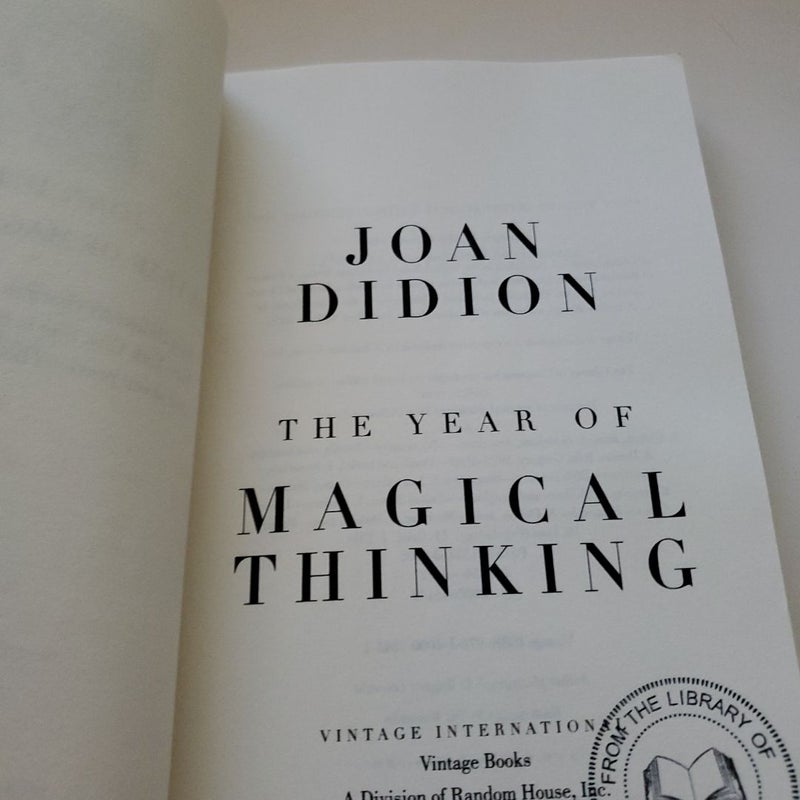 The Year of Magical Thinking