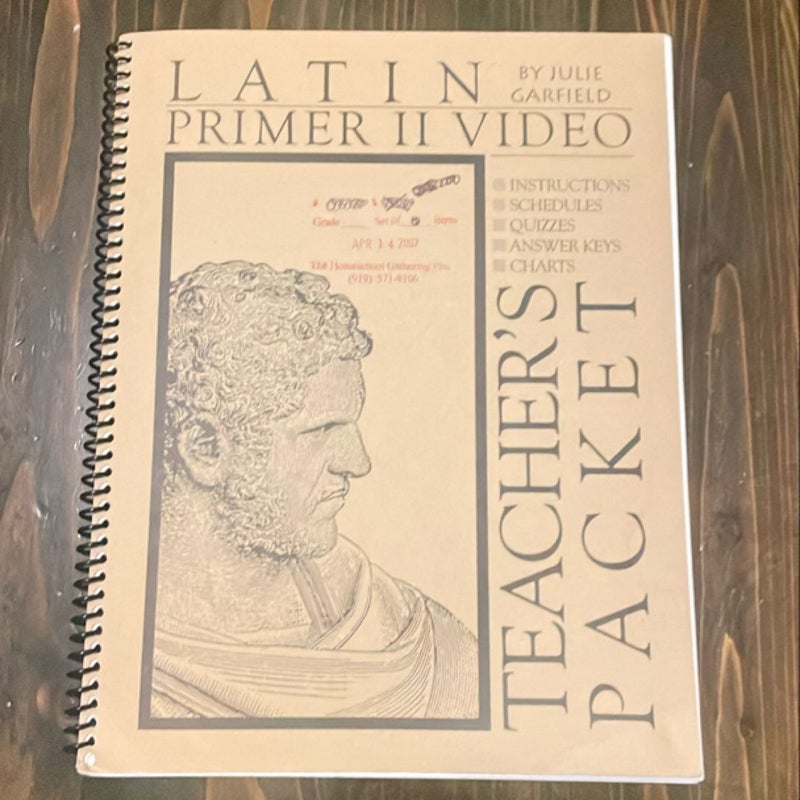 Latin Primer II Teacher's Packet