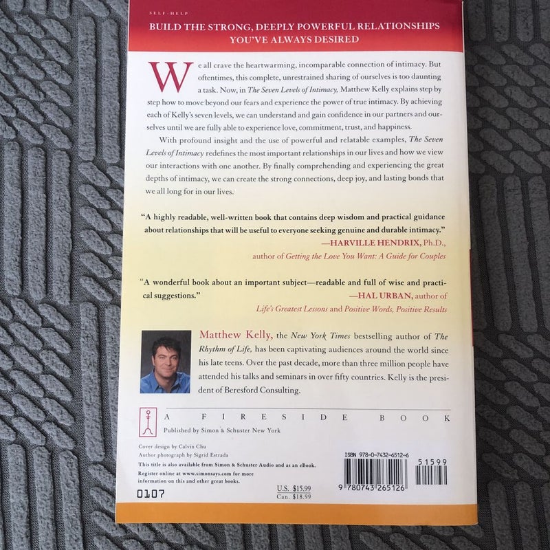 The seven levels of intimacy by matthew kelly paperback pango books