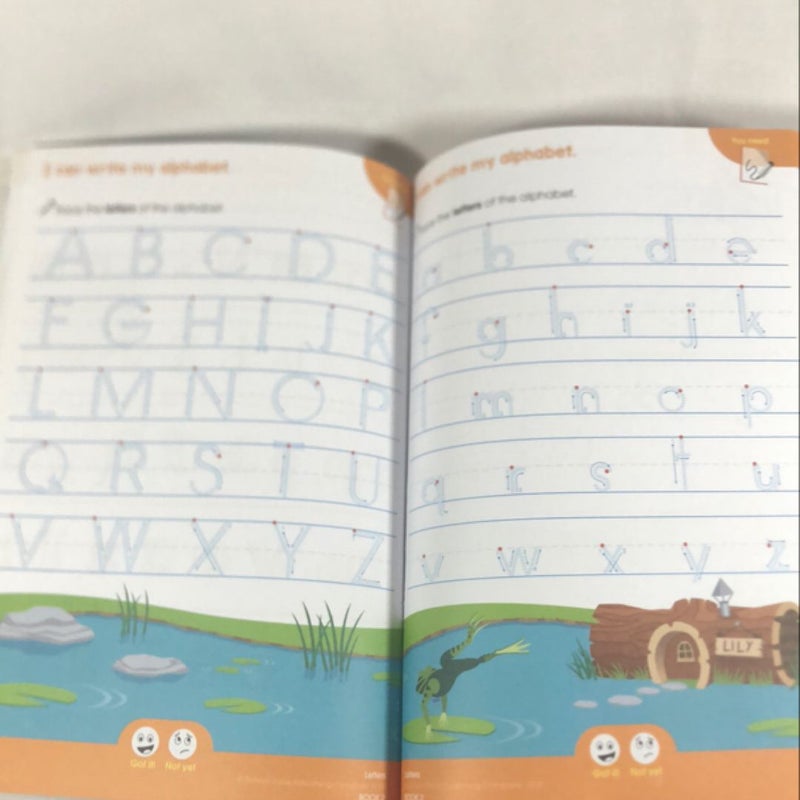 Preschool book 1&2 ages 3-5