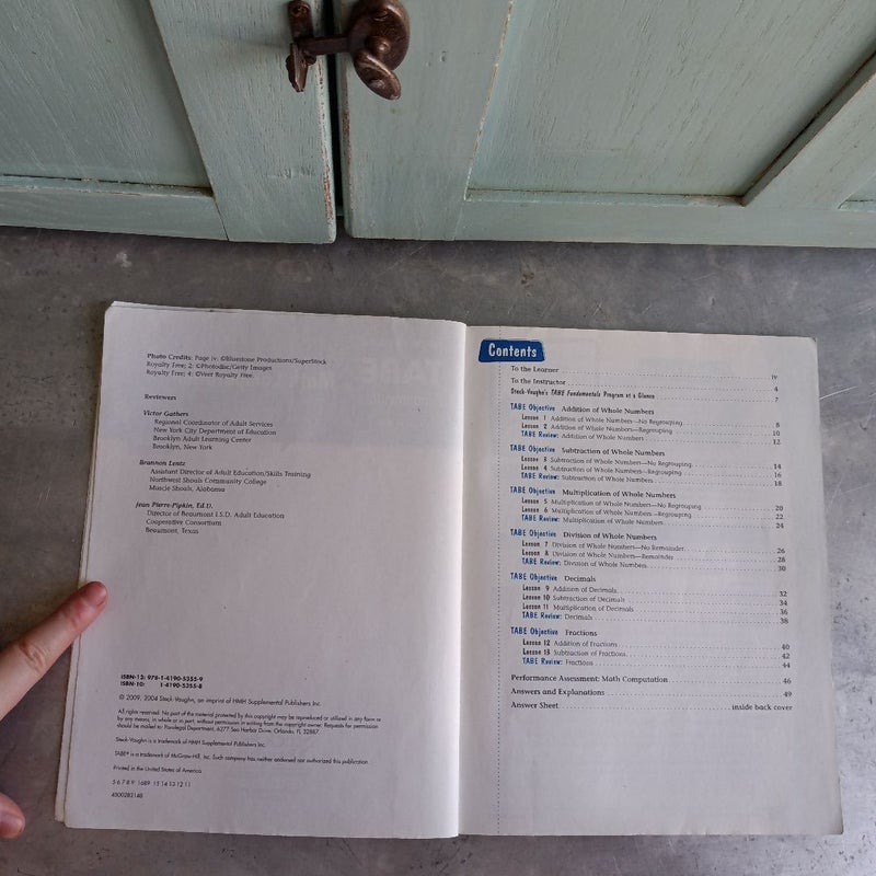 Tabe Fundamentals, Level M 2nd Edition