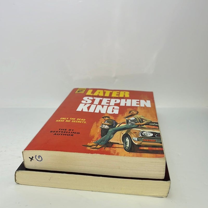 Stephen King (2 Book)  Bundle: Later & Sun Dog 