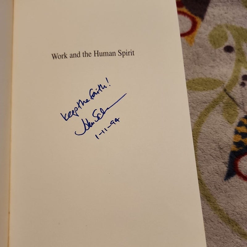 Work and the Human Spirit