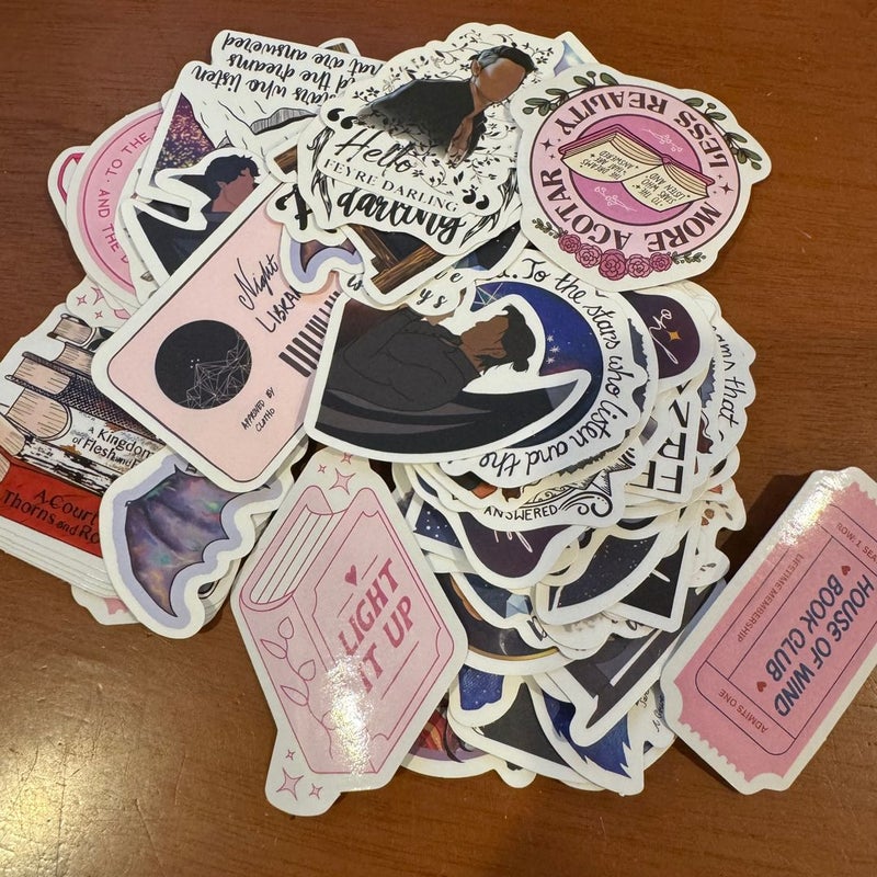 ACOTAR STICKERS 10 pcs