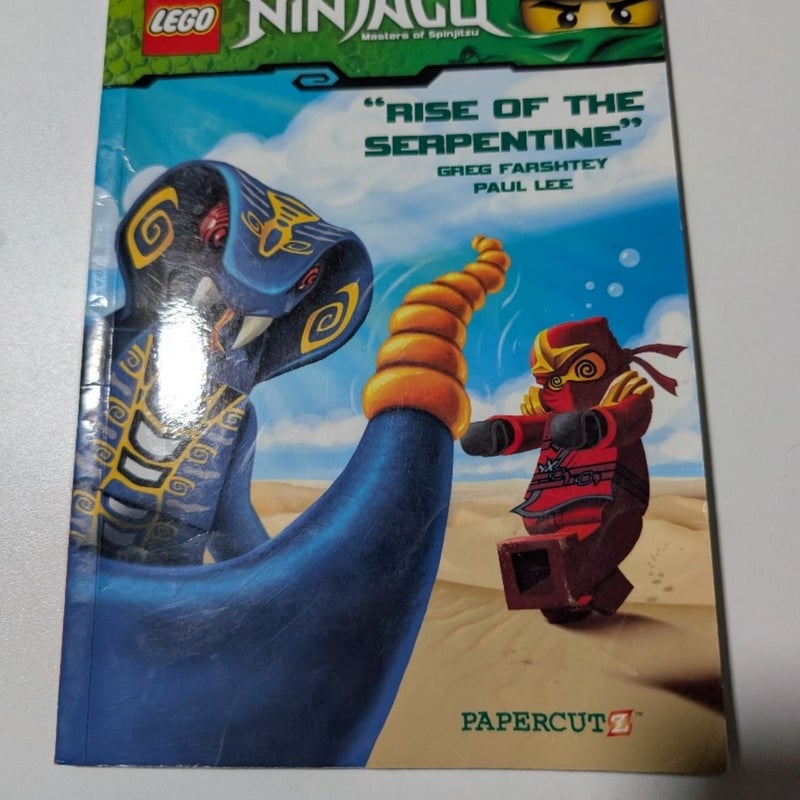 Ninjago 4 Book Lot
