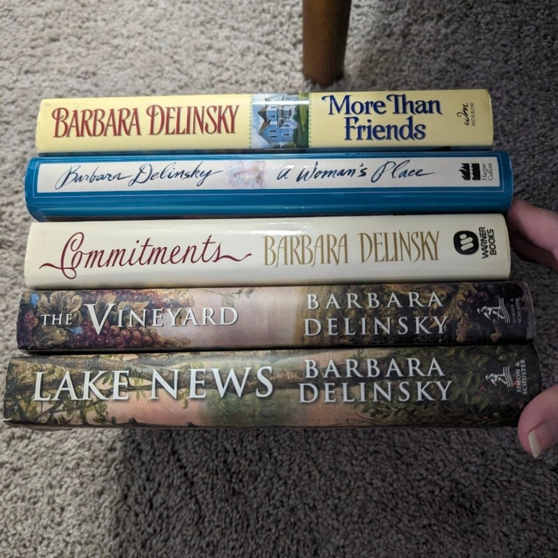 Barbara Delinsky 5 book collection 
