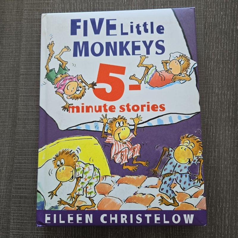 Five Little Monkeys 5-Minute Stories