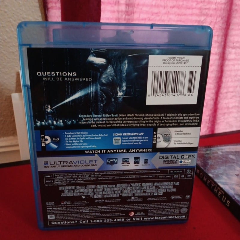 Prometheus Blu-ray 