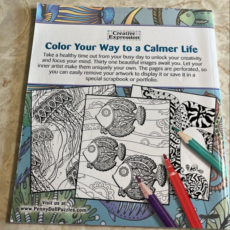 Bundle of 3 adult coloring books