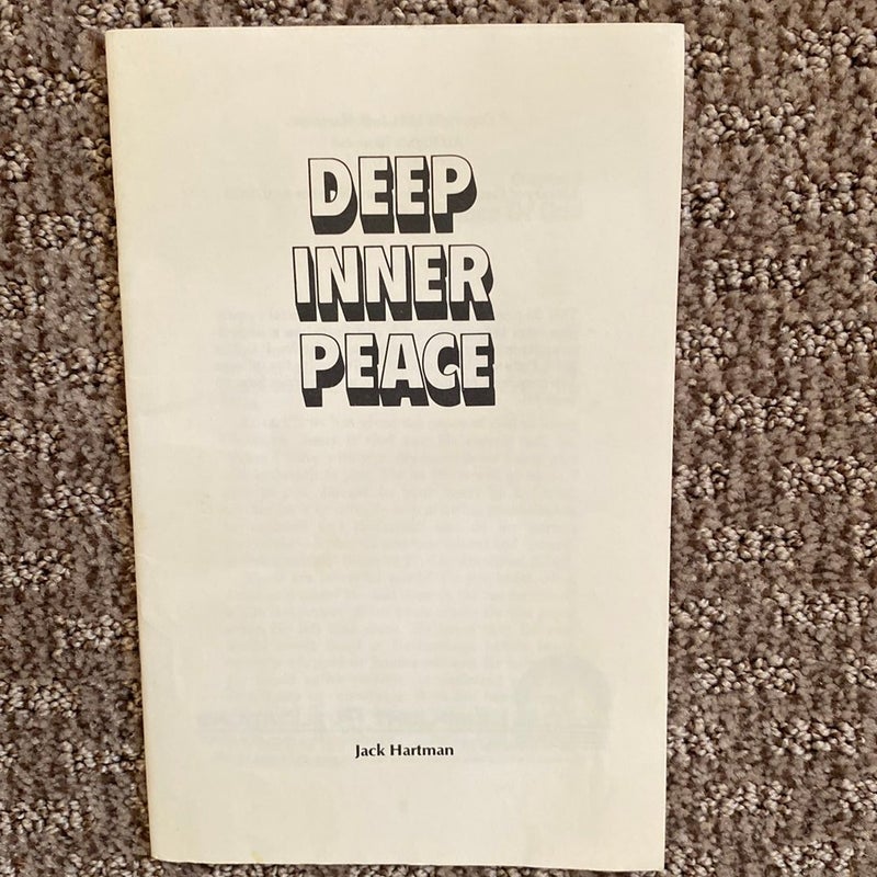 Deep Inner Peace - Partial Print