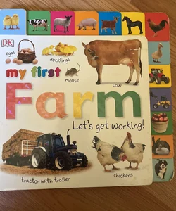 Tabbed Board Books: My First Farm