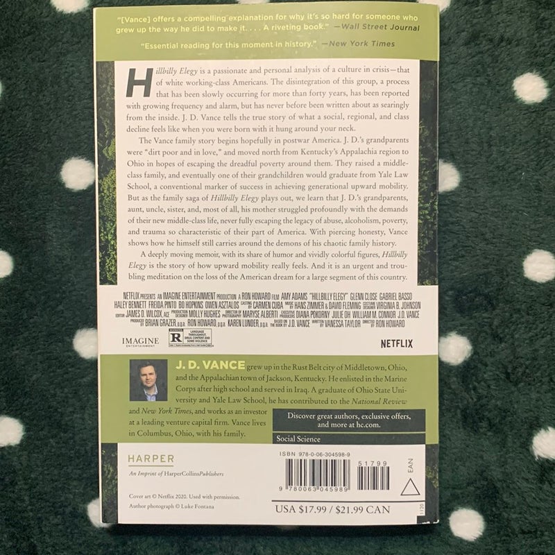 Hillbilly Elegy [movie Tie-In]