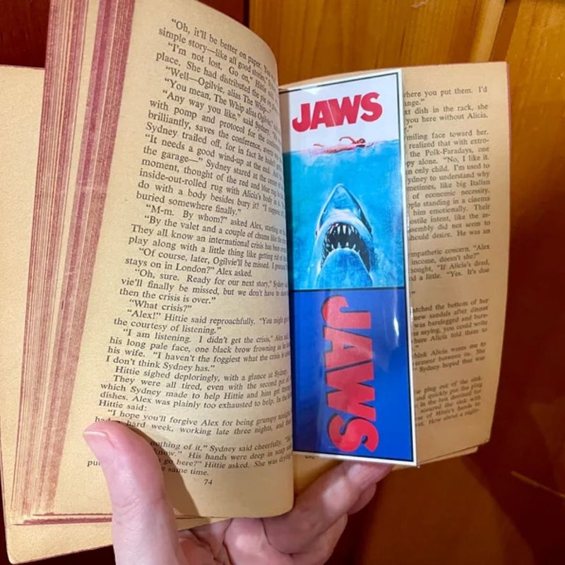 JAWS Handmade Bookmarks 1970s Horror Film Classic