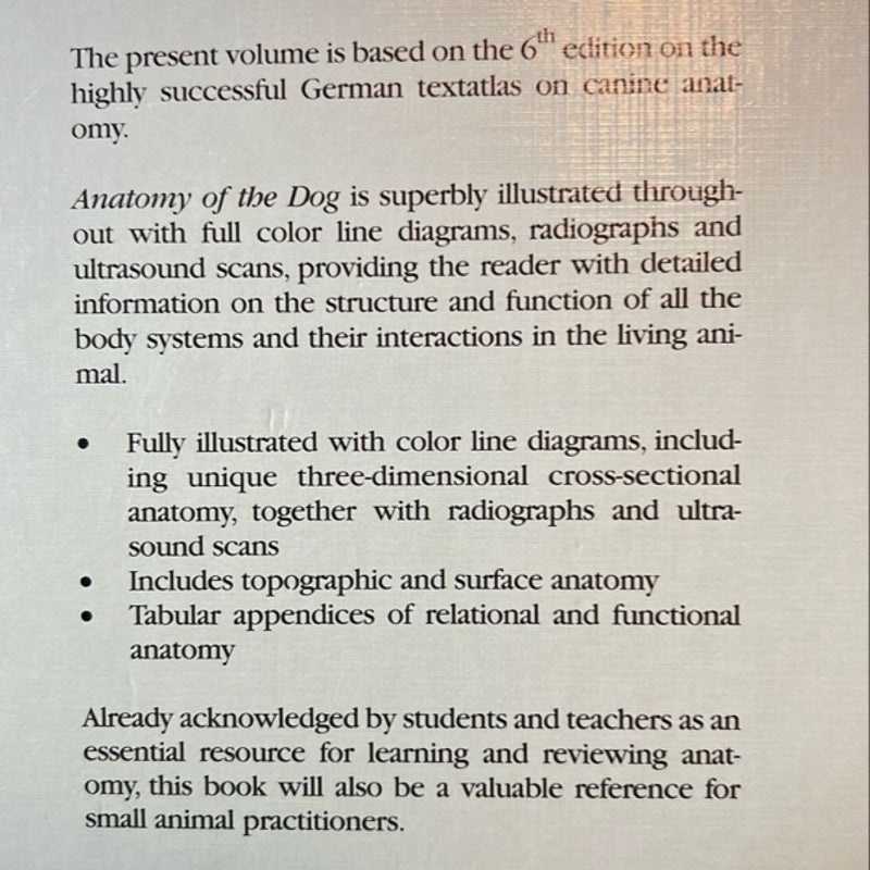 Anatomy of the Dog