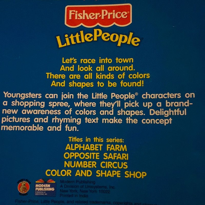 Fisher Price Little People 