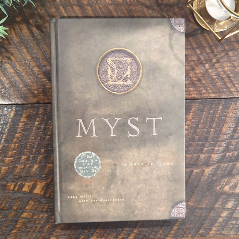 Myst: The Book of Ti'Ana -1st Edition w/ Poster