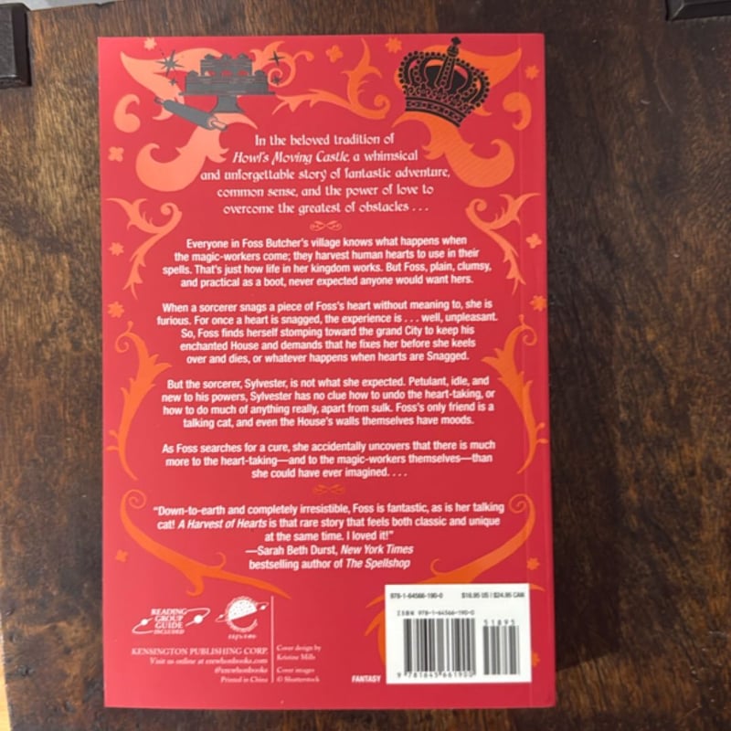 A Harvest of Hearts: Deluxe Stenciled Edges