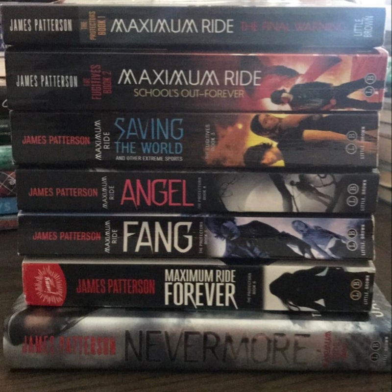 Maximum Ride books 1-7 bundle
