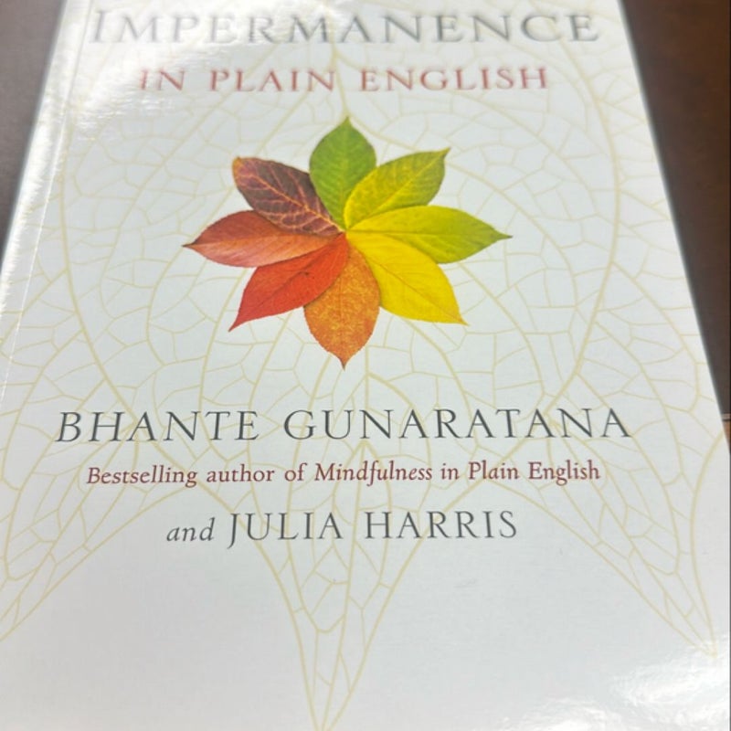 Impermanence in Plain English