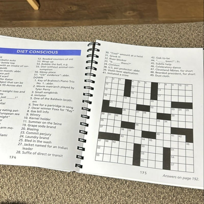 Brain Games Large Print Crossword Puzzles