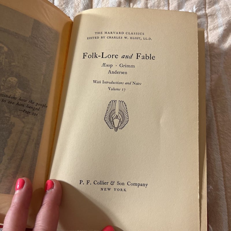 The Harvard Classics Folk-Lore and Fable