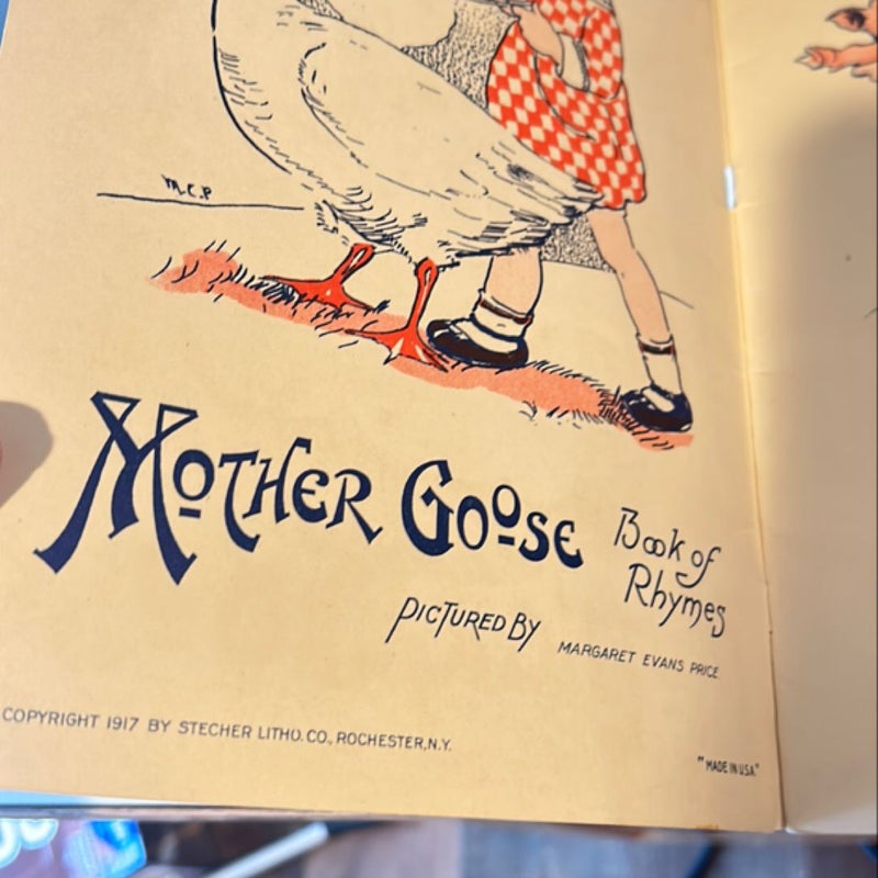 Mother Goose Book of Rhymes 