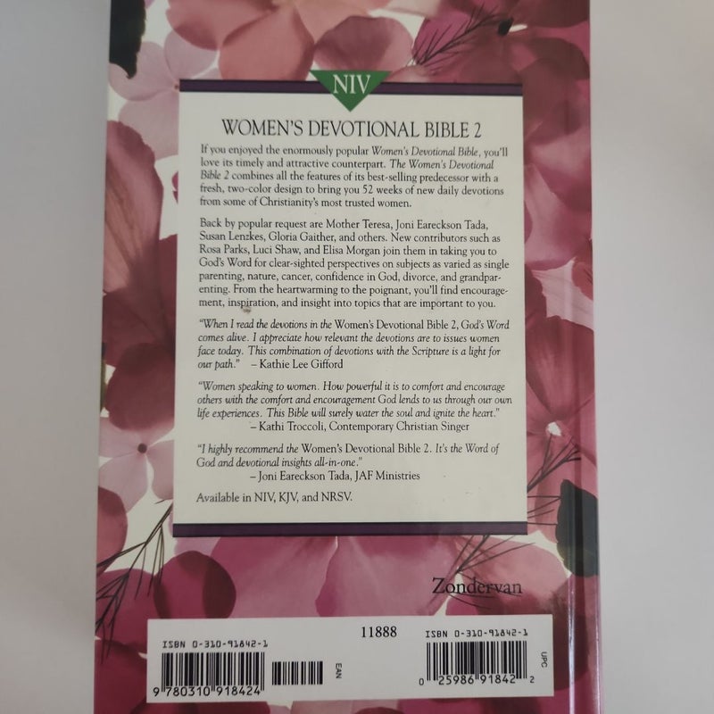 Niv Women's Devotional Bible