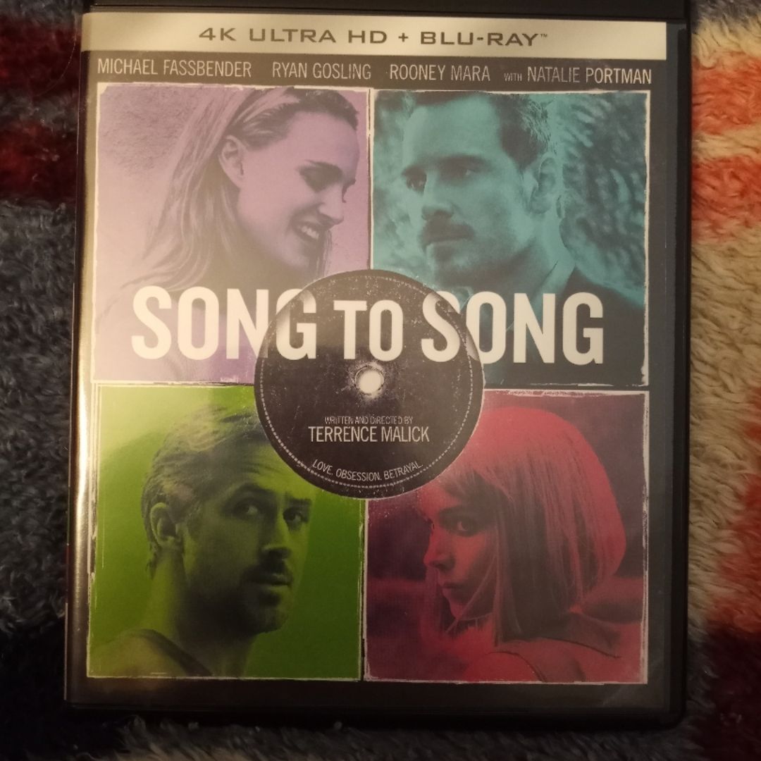 Song to Song Blu-Ray DVD