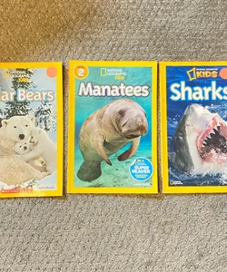 National Geographic Readers: Manatees, Polar Bears, Sharks