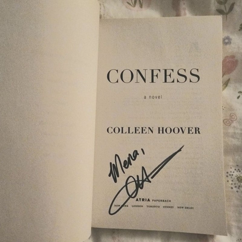 Confess SIGNED (Personalized) ✨️