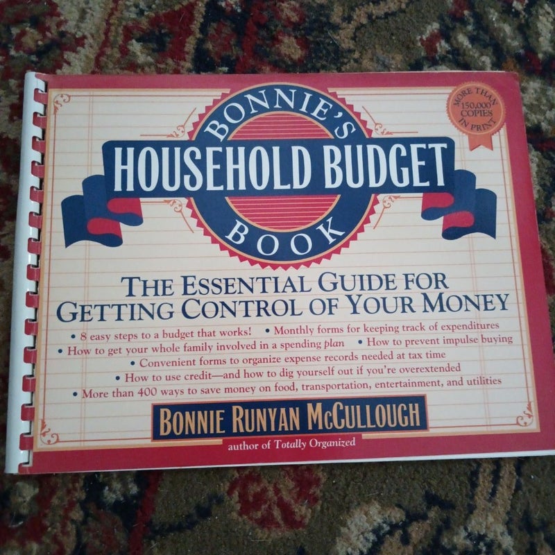 Bonnie's Household Budget Book