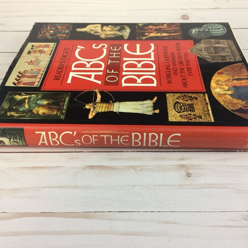 Reader's Digest ABC's of the BIBLE Hardcover Book 1991