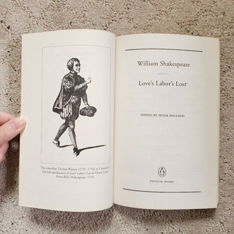 Love's Labor's Lost (The Pelican Shakespeare Edition, 2000)